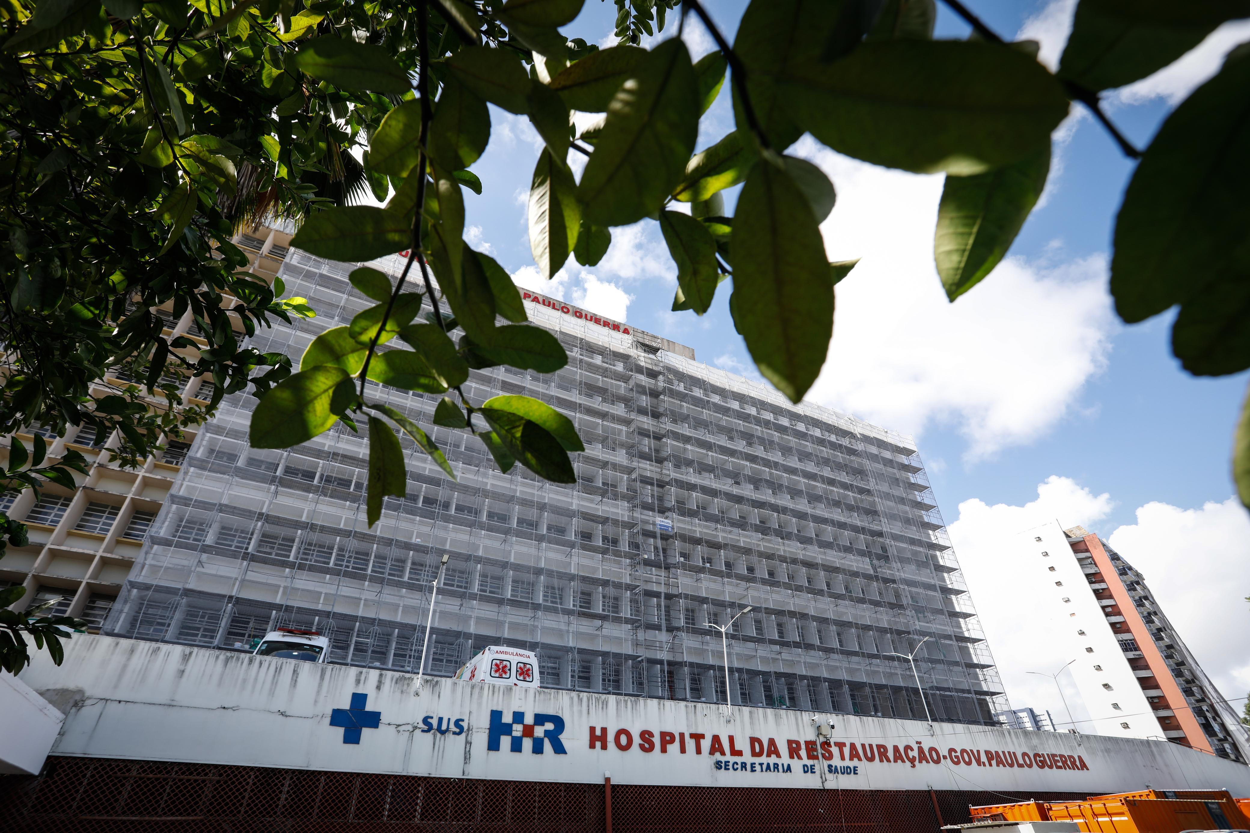 Governo de Pernambuco investe mais de R$ 64 milhões na reforma, ampliação e requalificação do Hospital da Restauração